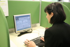 Operatrice nuova centrale radiotaxi
